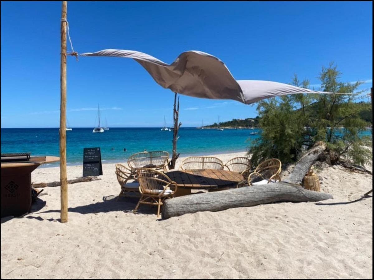 Les Lodges De La Plage U Dragulinu Sari-Solenzara Buitenkant foto